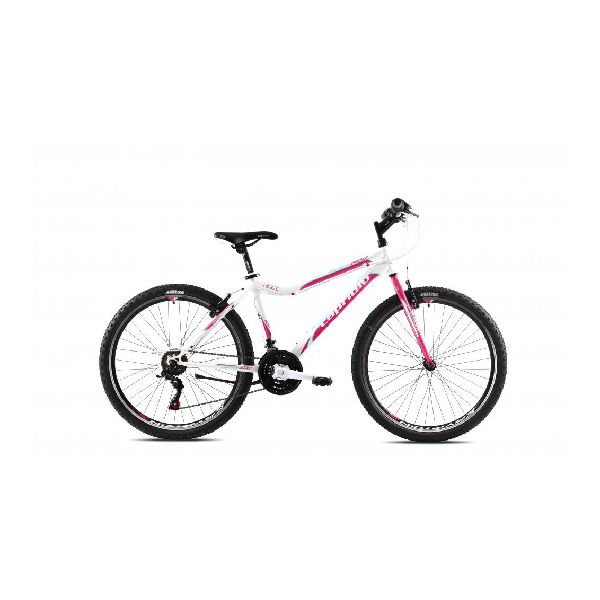 Bicikla CAPRIOLO Diavolo DX600 26'' belo-roze